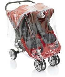 Baby Jogger City Mini Double PVC Free Rain Canopy