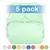 bumGenius 4.0 One-Size Stay-Dry Cloth Diaper Snap 5 Pack