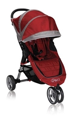 Baby Jogger City Mini Single Stroller 2013 Crimson / Gray