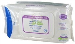 Mustela Dermo Soothing Wipes Fragrance Free 70 ct.