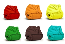 Rumparooz Newborn Diaper Covers - Snap - 6 Pack