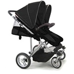 Stroll-Air My Duo Double Stroller Black