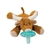 Wubbanub Infant Plush Toy Pacifier Longhorn Bull